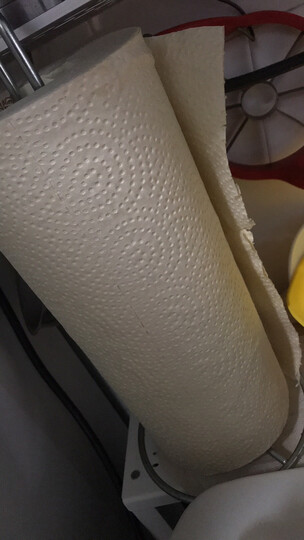 泉林本色 厨房用纸 不漂白食品级本色纸吸油清洁去污卷纸180段/卷*2卷 晒单图