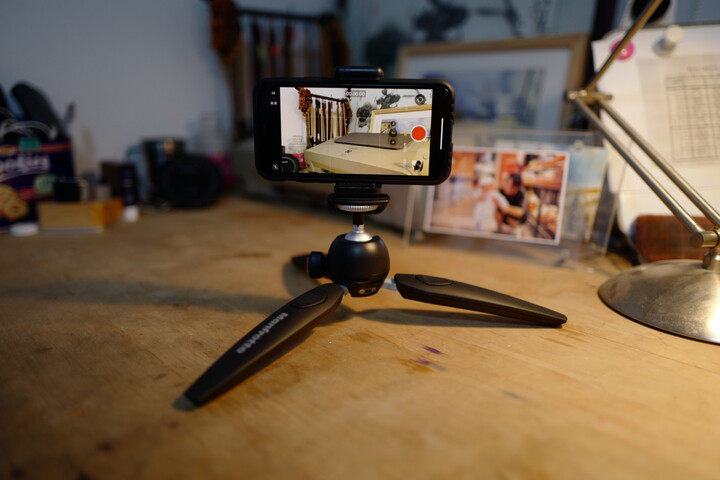 曼富图(Manfrotto)新款 MT PIXI EVO系列微单卡片相机迷你三脚架 桌面便携三脚架 白色 晒单图