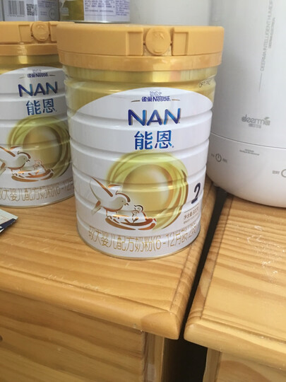雀巢(nestle)能恩 蜂蜜口味儿童配方奶粉 4段(3-6岁以上儿童适用)900克 晒单图