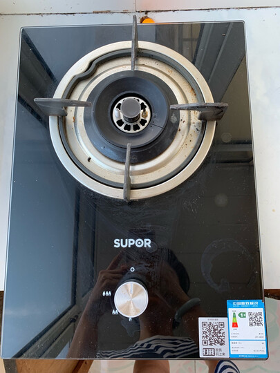 苏泊尔(SUPOR)钢化玻璃燃气灶单灶具 嵌入式 煤气灶台嵌两用 JZY-QB301液化气 晒单图