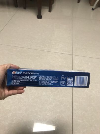 佳洁士(Crest)3D炫白双效牙膏180克(新老包装,随机发货) 晒单图