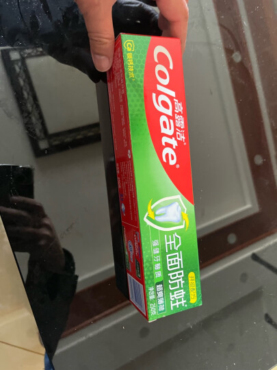 高露洁（Colgate）冰爽龙井青柠牙膏 180g 10倍持久清凉感 清新口气  去口气 晒单图