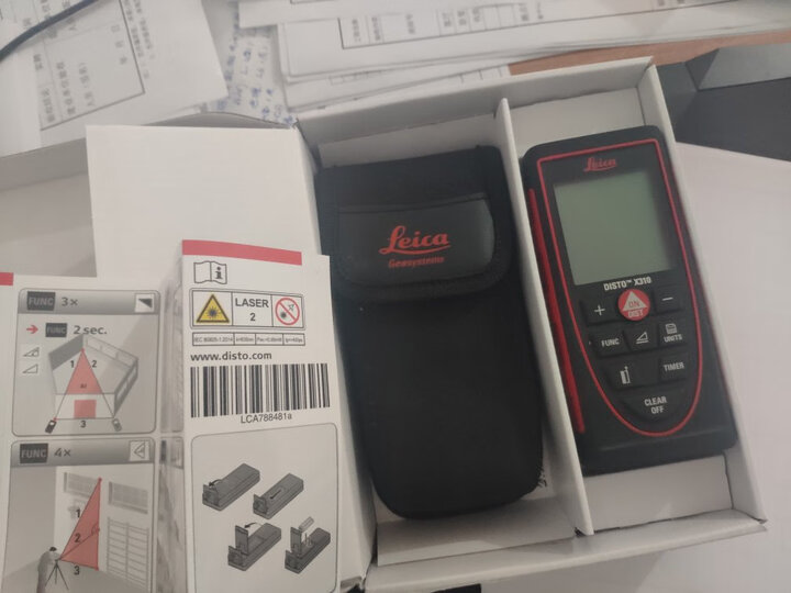 徕卡X310手持激光测距仪120米高精度红外线 电子尺量房仪测量仪100米升级莱卡瑞士品牌 晒单图