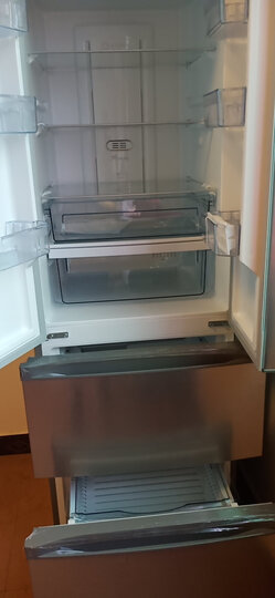美的(Midea)318升 风冷无霜多门法式对开门冰箱抗菌保鲜双变频智能冷藏冷冻 BCD-318WTPZM(E) 晒单图