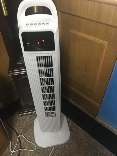 美的（Midea）FZ10-15BRW 家用负离子遥控塔扇/电风扇/无叶风扇 晒单图