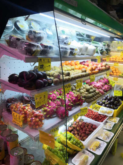 乐创（lecon） 超市风幕柜商用水果蛋糕保鲜柜超市蔬菜酸奶饮料展示柜风冷冷藏柜 低温款 3000*700*1900(0-6度） 晒单图