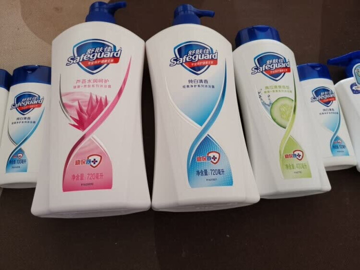舒肤佳沐浴露金银花/菊花自然爽洁720ml(沐浴乳 清凉健肤 无皂基 新老包装随机发货) 晒单图