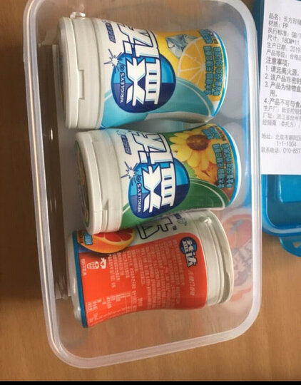 益达(Extra)尊享护齿56g*3瓶京东定制装(草本精华+冰柠+清新西柚)(新旧包装随机发) 晒单图