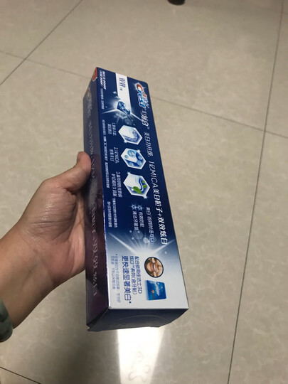 佳洁士(Crest)3D炫白双效牙膏180克(新老包装,随机发货) 晒单图