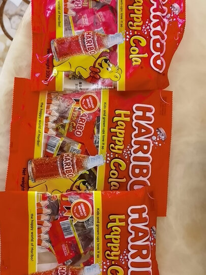哈瑞宝（Haribo）土耳其进口可乐橡皮糖200g 儿童零食qq糖果软糖 晒单图
