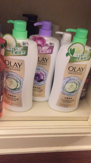 玉兰油OLAY 沐浴露 含椰乳精华900ml 美肌滋润 洁净滋养 无皂基 新旧包装随机发货 晒单图