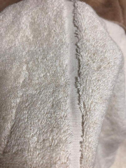 三利 纯棉色织格纹毛巾精装礼盒2条装 柔软加厚吸水面巾 34×74cm 深海蓝+珊瑚色 赠手提袋 晒单图