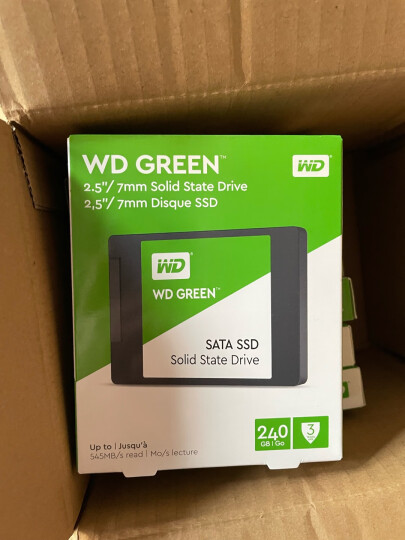 西部数据（WD) 120GB SSD固态硬盘 SATA3.0 Green系列 家用普及版 高速 低耗能 晒单图