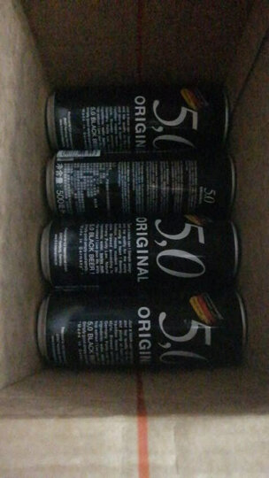 5.0德国进口小麦白啤酒原浆型口感自然浑浊型500ml*12听罐装整箱 晒单图