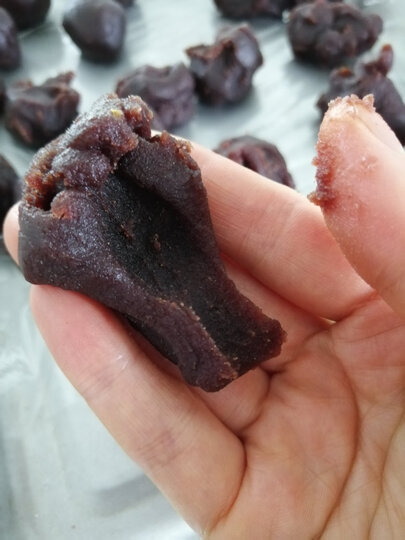 【低价冲量】广州酒家月饼馅料莲蓉红豆沙馅料黑芝麻馅冰皮月饼馅包子汤圆面包粽子烘焙馅料 绿豆沙馅500g 晒单图
