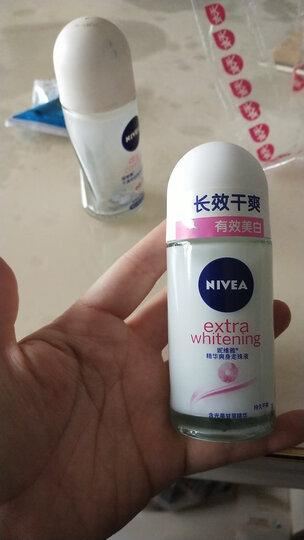 妮维雅(NIVEA)黑白出众爽身气雾150ml(止汗露 腋下干爽) 晒单图