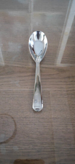 吉睿 筷勺/刀叉 经典系列 3号不锈钢平底小汤匙勺3支装 CZ5010 晒单图