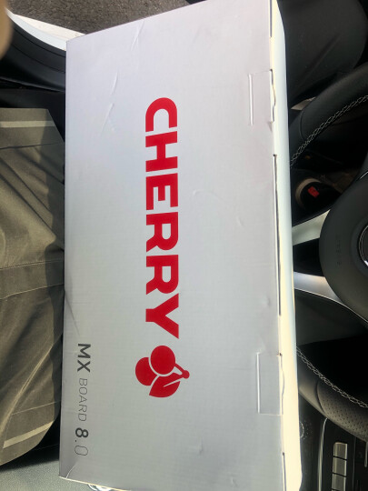 樱桃（CHERRY）MX8.0 键盘机械 游戏键盘 87键盘TKL 旗舰款有线键盘 电脑键盘 合金外壳 BL白色背光 白色红轴 晒单图