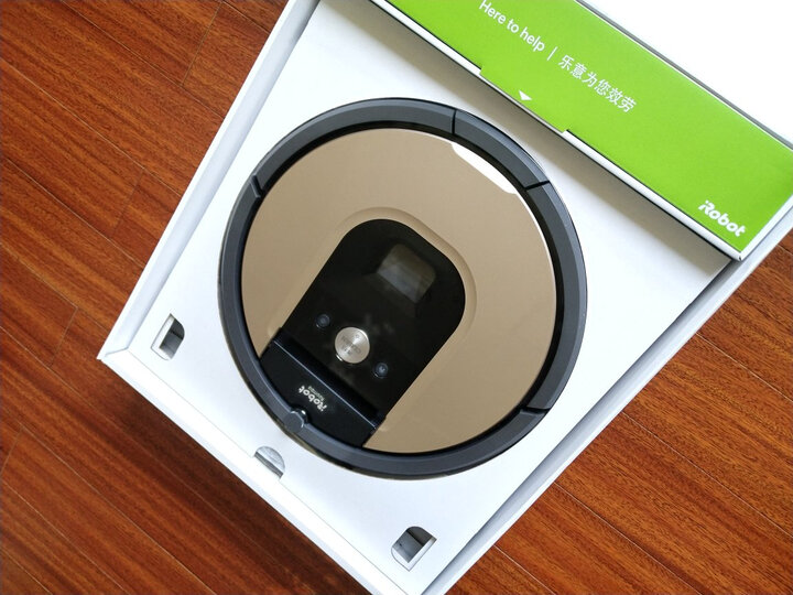 iRobot 扫地机器人智能可视化全景规划导航家用全自动扫地吸尘器 Roomba961 晒单图