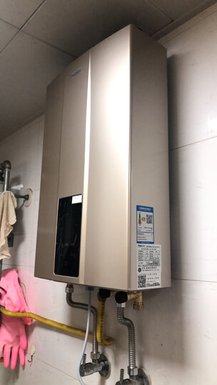 海尔(Haier)12升水气双调精控恒温燃气热水器智能变升随温感四重净化灭菌水箱JSQ24-12WD3(12T)天然气 晒单图