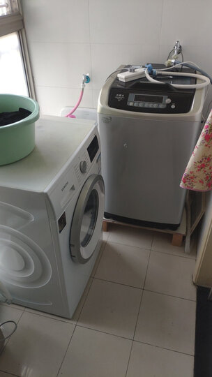 西门子(SIEMENS) 8公斤 变频滚筒洗衣机 智感洗涤降噪节能 筒清洁(白色) XQG80-WM12N1600W 晒单图