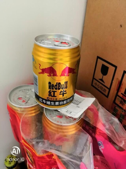 红牛 维生素功能饮料 250ml*6罐 组合装 晒单图