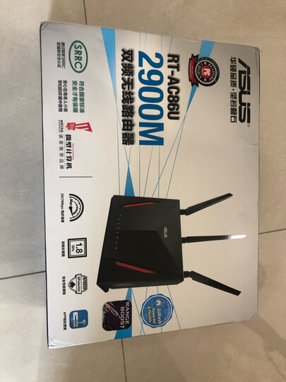 华硕(ASUS)RT-AC1900P无线路由器双频全千兆低辐射/游戏路由/RT-AC68U升级版/90天三端游戏加速 晒单图