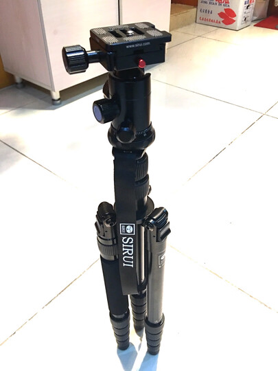 思锐(SIRUI)三脚架 E2004N+G21 含云台佳能尼康单反相机三角架铝合金 反折单反相机三脚架 微单通用 晒单图