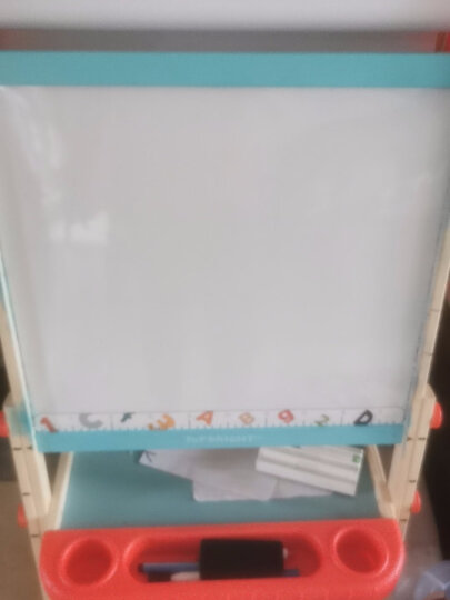 特宝儿 二合一桌式儿童画板多功能黑板 双面写字板白板男孩女孩儿童玩具学习桌绘画工具早教节日礼物礼盒 晒单图