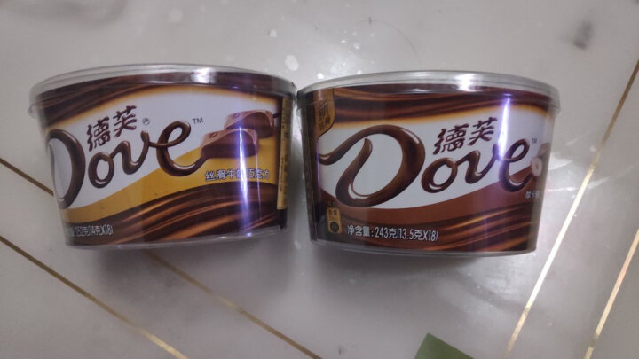 德芙（Dove）丝滑牛奶巧克力分享碗装252g休闲办公室小零食糖果礼物伴手礼 晒单图