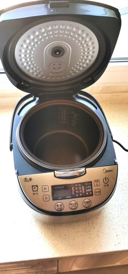 美的(Midea)电饭煲电饭锅4L智能预约电饭煲气动涡轮防溢金属机身圆灶釜内胆家用多功能电饭煲MB-WFS4037 晒单图