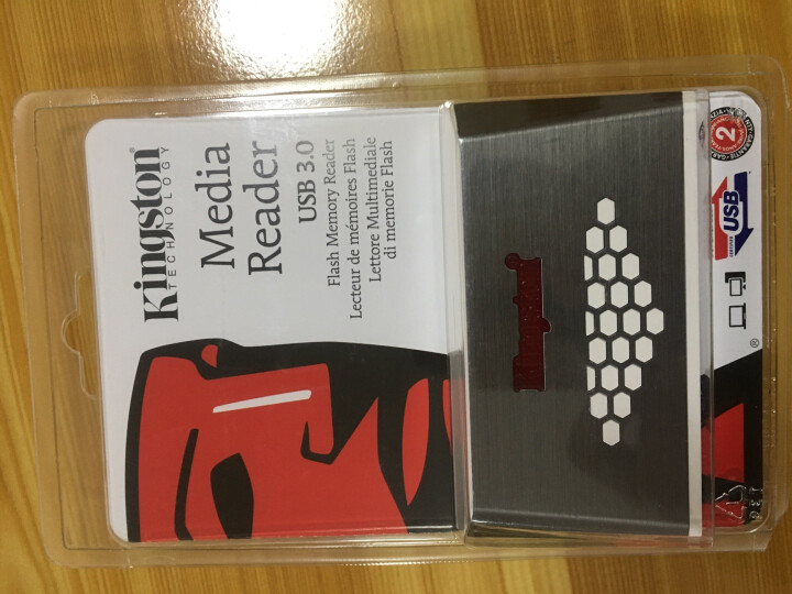 金士顿（kingston）USB 3.0 High-Speed Media Reader 多功能读卡器（FCR-HS4） 晒单图