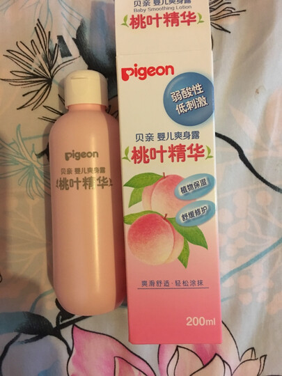 贝亲(Pigeon) 婴儿润肤油 婴儿抚触油 婴儿按摩油 200ml IA106 晒单图