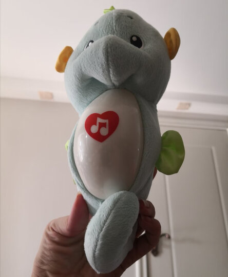 费雪(Fisher Price)益智玩具声光安抚海马DGH83-粉色 晒单图