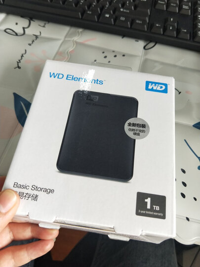 西部数据(WD)500G USB3.0移动硬盘Elements 新元素系列2.5英寸(稳定耐用 海量存储)WDBUZG5000ABK 晒单图