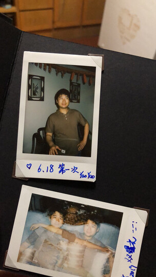 富士instax立拍立得 一次成像相机 mini90 黑色 晒单图