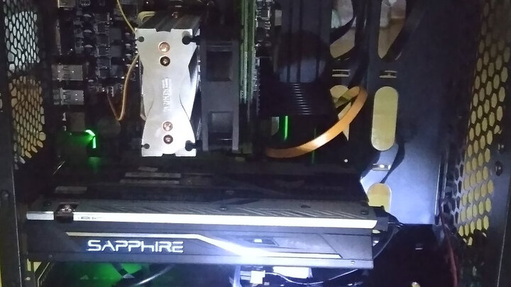 超频三(PCCOOLER)红海MINI CPU散热器(多平台/红海迷你/8cm风扇/附带硅脂) 晒单图