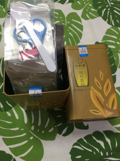 一杯香新茶一杯香茶叶铁观音清香型500克乌龙茶礼盒装 晒单图