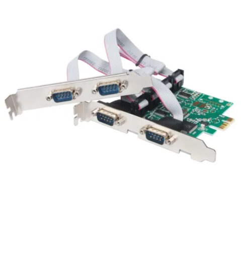 魔羯(MOGE)PCIEx1转4路RS232扩展卡 MC2328 台式机4口串口转接卡 WCH芯片 晒单图