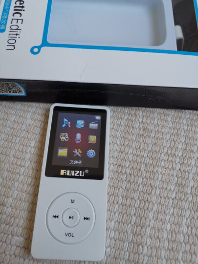锐族（RUIZU）X20 16G 白色 外放线控运动MP3/MP4音乐播放器迷你学生随身听便携式电子书英语听力插卡 晒单图