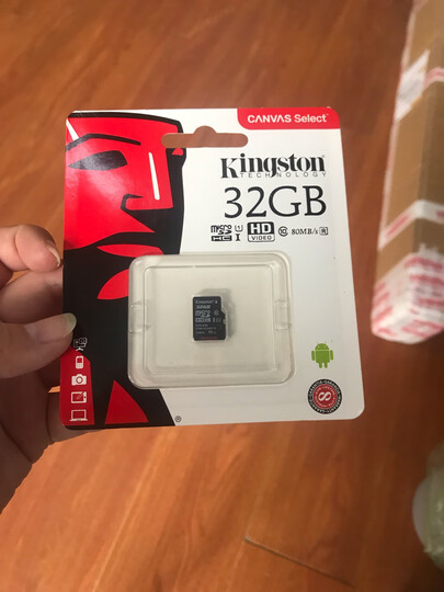 金士顿(Kingston)16GB 80MB/s SD Class10 UHS-I高速存储卡 晒单图