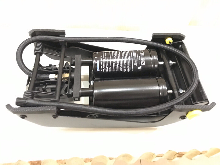 米其林（MICHELIN)车载充气泵 便携脚踩打气筒 数显双缸 脚踏式充气泵 摩托车电动车打气泵4746ML 晒单图