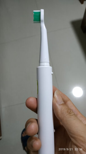 迪斯（Desleep）电动牙刷成人声波震动充电式牙刷情侣自动牙刷（含3支刷头）D06 炫白 晒单图