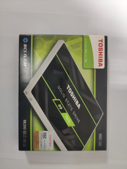 东芝(TOSHIBA) 960GB SSD固态硬盘 SATA3.0接口 TR200系列 晒单图