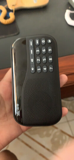 朗琴（ROYQUEEN）X5 便携式插卡收音机随身听 老年mp3音乐播放器 手机迷你音响 数字点唱机 活力橙 晒单图