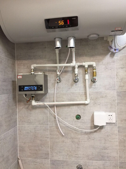 威乐回水器 热水器循环系统家用 循环泵 内置德国进口水泵 燃气空气能 全自动智能别墅 回水泵 (进口)W12A(水控+定时)265W 晒单图