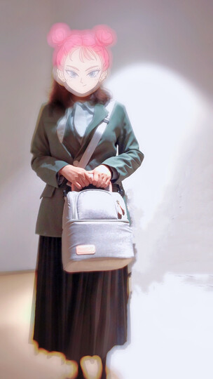V-Coool 妈咪包背奶包母乳双层轻奢冷藏包蓝冰储奶包母乳保鲜冰包(柔粉灰)+瓶袋两用蓝冰2块+宽口PP储奶瓶3个 晒单图