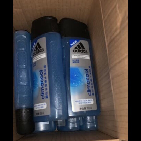 阿迪达斯(Adidas)男士清风香波沐浴露250ml 持久留香控油香波沐浴露 晒单图
