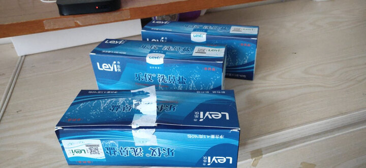 乐仪(leyi)洗鼻器 成人儿童鼻炎鼻腔护理器套装(洗鼻壶+4.5g*60包洗鼻盐+量杯+搅拌棒+温度贴)SX-2L蓝瓶 晒单图