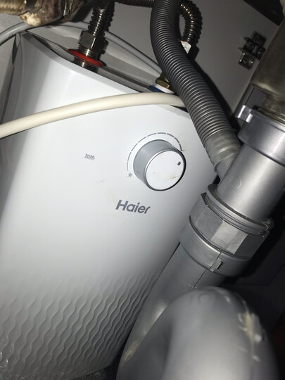 海尔(Haier)5升上出水电热水器 1600W速热 专利防电墙小厨宝 EC5U 晒单图